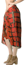 Load image into Gallery viewer, la-leela-rayon-beach-pareo-sarong-bikini-cover-up-tie-dye-78x43-orange_4497