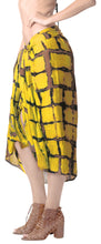 Load image into Gallery viewer, la-leela-wrap-pareo-swimsuit-sarong-bikini-cover-up-tie-dye-78x43-yellow_4503