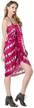 Load image into Gallery viewer, la-leela-cover-up-swim-wrap-pareo-beach-sarong-tie-dye-78x43-red_4508