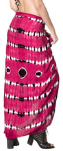 Load image into Gallery viewer, la-leela-cover-up-swim-wrap-pareo-beach-sarong-tie-dye-78x43-red_4508