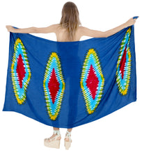 Load image into Gallery viewer, la-leela-resort-suit-pareo-sarong-bikini-cover-up-tie-dye-78x43-royal-blue_4521