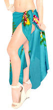 Load image into Gallery viewer, la-leela-cover-up-suit-womens-sarong-bikini-cover-up-tie-dye-78x43-sea-green_4524