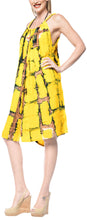 Load image into Gallery viewer, la-leela-beach-dress-tie-dye-vacation-womens-party-skirt-osfm-14-18-yellow_3477