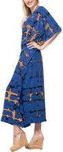 Load image into Gallery viewer, la-leela-rayon-tie_dye-caftan-beach-dress-women-blue_1388-osfm-14-32w