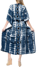 Load image into Gallery viewer, la-leela-rayon-tie_dye-caftan-beach-dress-women-blue_1368-osfm-14-32w