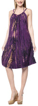 Load image into Gallery viewer, la-leela-beach-dress-rayon-tie-dye-cover-up-skirt-party-osfm-14-18-purple_3539