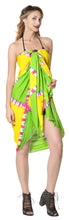 Load image into Gallery viewer, la-leela-bikini-cover-up-pareo-sarong-bikini-cover-up-tie-dye-78x43-green_4529