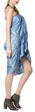 Load image into Gallery viewer, la-leela-rayon-beach-swimsuit-sarong-bikini-cover-up-tie-dye-78x43-blue_4536