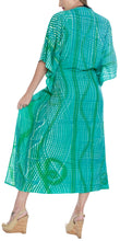 Load image into Gallery viewer, la-leela-rayon-tie_dye-caftan-beach-dress-womens-sea-green_1378-osfm-14-32w