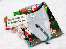 Load image into Gallery viewer, LA LEELA Christmas Santa claus Hawaii Cardigan Girl OSFM 14-24 [L-3X] Black_2140