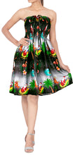 Load image into Gallery viewer, LA LEELA Christmas Soft  santa Top Caribbean Short Office Black 3495 One Size