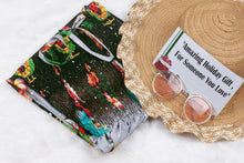 Load image into Gallery viewer, LA LEELA Christmas Soft  santa Top Caribbean Short Office Black 3495 One Size