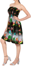 Load image into Gallery viewer, LA LEELA Christmas Soft  santa Top Caribbean Short Office Black 3495 One Size