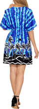 Load image into Gallery viewer, Women&#39;s Palm Tree Swimwear Swimsuit Bikini Cover up Loose Drawstring One Size R_