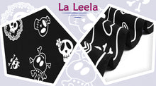 Load image into Gallery viewer, La Leela Soft Light Long Swim Women&#39;s Skull Halloween Costume Swimsuit Pareo Cover Ups Beach Sarong Halloween Black_B928