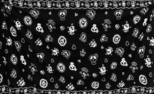 Load image into Gallery viewer, LA LEELA Beach Wear Mens Sarong Pareo Wrap Cover upss Bathing Suit Beach Towel Swimming Halloween Black_B925