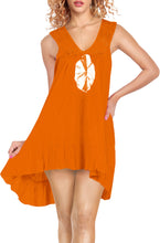 Load image into Gallery viewer, La Leela Casual Beachwear Swimsuit Bikini Swimwear Sleeveless Cover up Blouse Dr