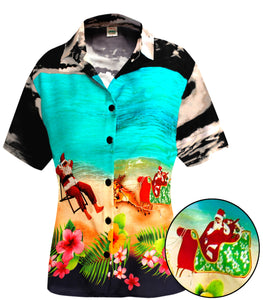 la-leela-relaxed-hawaiian-shirt-santa-blouses-button-down-christmas-short-sleeves-black_x182
