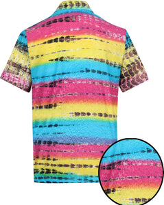 la-leela-men-casual-wear-cotton-hand-printed-multi-color-hawaiian-shirt-size-s-xxl