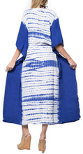 Load image into Gallery viewer, la-leela-lounge-rayon-tie_dye-long-caftan-womens-royal-blue_1381-osfm-14-32w-l-5x