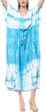 Load image into Gallery viewer, la-leela-rayon-tie_dye-caftan-beach-dress-loose-gown-women-blue_1396-osfm-14-32w