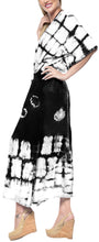 Load image into Gallery viewer, la-leela-rayon-tie_dye-caftan-beach-dress-vacation-white_1399-osfm-14-32w-l-5x