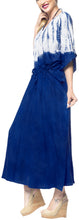 Load image into Gallery viewer, la-leela-lounge-rayon-tie_dye-long-caftan-dress-girl-royal-blue_1401-osfm-14-32w-l-5x