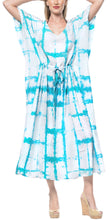 Load image into Gallery viewer, la-leela-rayon-tie_dye-caftan-beach-dress-loose-gown-women-blue_1410-osfm-14-32w
