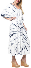 Load image into Gallery viewer, la-leela-rayon-tie_dye-caftan-beach-dress-top-royal-blue_1402-osfm-14-32w-l-5x