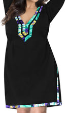 Load image into Gallery viewer, La Leela Rayon Tie Dye Bikini Swimwear Swimsuit Beach Cover up Blouse Kimono Yel
