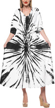 Load image into Gallery viewer, la-leela-rayon-tie_dye-caftan-swimwear-beach-dress-white_1393-osfm-14-22w