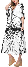 Load image into Gallery viewer, la-leela-rayon-tie_dye-caftan-swimwear-beach-dress-white_1393-osfm-14-22w