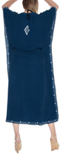 Load image into Gallery viewer, la-leela-rayon-solid-caftan-beach-dress-women-blue_4082-osfm-14-22w