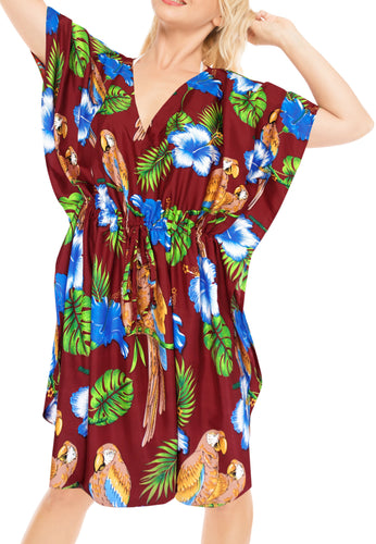 la-leela-likre-printed-short-caftan-beach-dress-maroon_4088-osfm-16-28w-xl-4x-maroon_b635