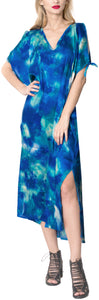 la-leela-casual-dress-beach-cover-up-rayon-tie-dye-cover-up-womens-swimsuit-skirt-Blue_B629