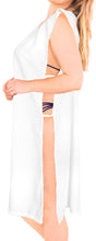 Load image into Gallery viewer, La Leela Womens Beachwear Bikini Swimwear Swimsuit Beach cover up Blouse Dress W