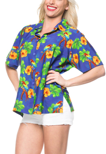 la-leela-womens-beach-casual-hawaiian-blouse-short-sleeve-button-down-shirt-blue-drt153