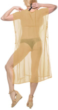 Load image into Gallery viewer, La Leela Open Sided Beach Wear Long Kimono Swimwear Swimsuit Bikini Cover up Bei