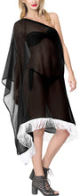 Load image into Gallery viewer, La Leela Off Shoulder Womens Swimsuit Beachwear Kimono Cover up Dress Blouse pur