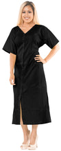 Load image into Gallery viewer, La Leela Long Button Swimwear Swimsuit Long MAXI Beach Dresss Bikini Cover up