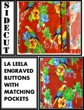 Load image into Gallery viewer, la-leela-mens-aloha-hawaiian-shirt-short-sleeve-button-down-casual-beach-party-drt154