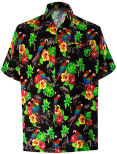 la-leela-mens-aloha-hawaiian-shirt-short-sleeve-button-down-casual-beach-party-drt154-black