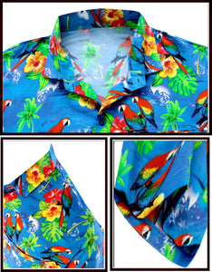 la-leela-mens-aloha-hawaiian-shirt-short-sleeve-button-down-casual-beach-party-drt154-blue