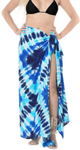 Load image into Gallery viewer, la-leela-rayon-aloha-bali-cover-up-pareo-sarong-tie-dye-78x39-blue_5253