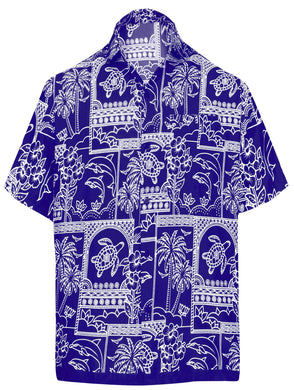 la-leela-shirt-casual-button-down-short-sleeve-beach-shirt-men-aloha-pocket-Blue_W468