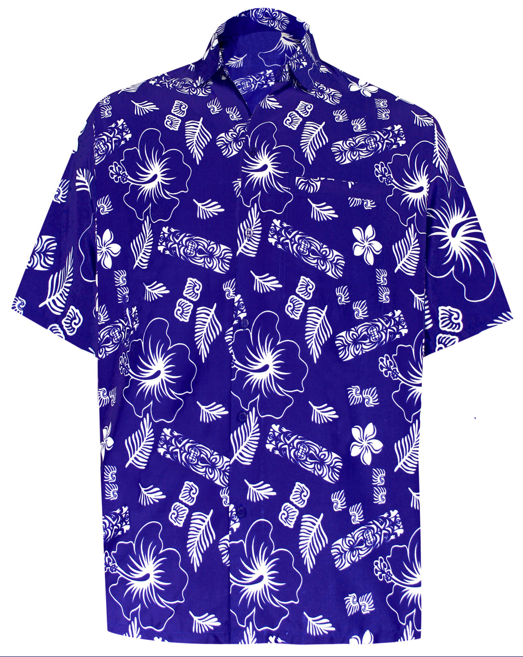 la-leela-shirt-casual-button-down-short-sleeve-beach-shirt-men-aloha-pocket-Blue_W393