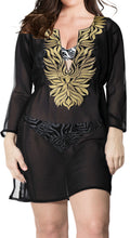 Load image into Gallery viewer, La Leela Chiffon Open Sides Swimwear Beachwear Bikini Swimsuit Sheer Cover up Pi
