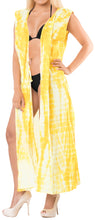 Load image into Gallery viewer, La Leela Short Kimono Cotton Women Bikini Swimwear Swimsuit Cover up blouse Gree