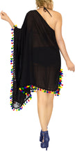 Load image into Gallery viewer, La Leela Chiffon Open Sides Swimwear Beachwear Bikini Swimsuit Sheer Cover up Pi
