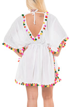 Load image into Gallery viewer, la-leela-chiffon-solid-casual-women-cover-up-osfm-8-16-m-1x-white_650-white_b47